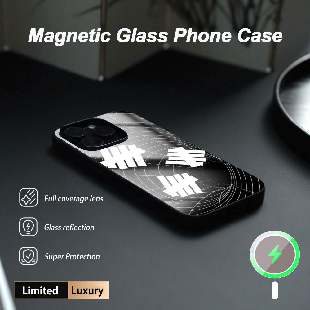 Phone Cases Magnetic - Modische Coole Undefeated Logo Hip-Hop Handyhülle
