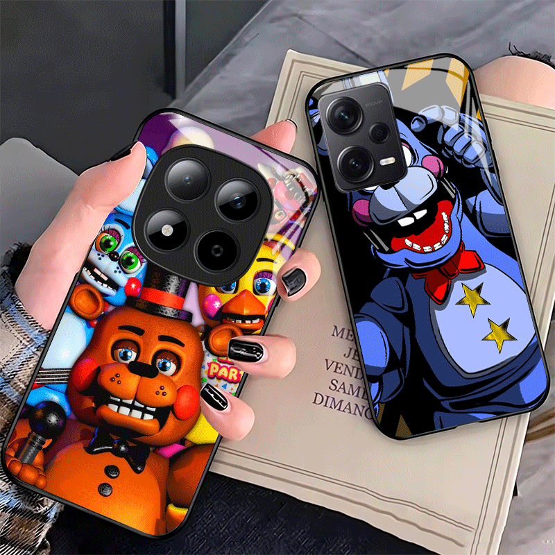 Phone Cases At Shein - Five N-Nights At F-Freddys Glas-Handyhülle für