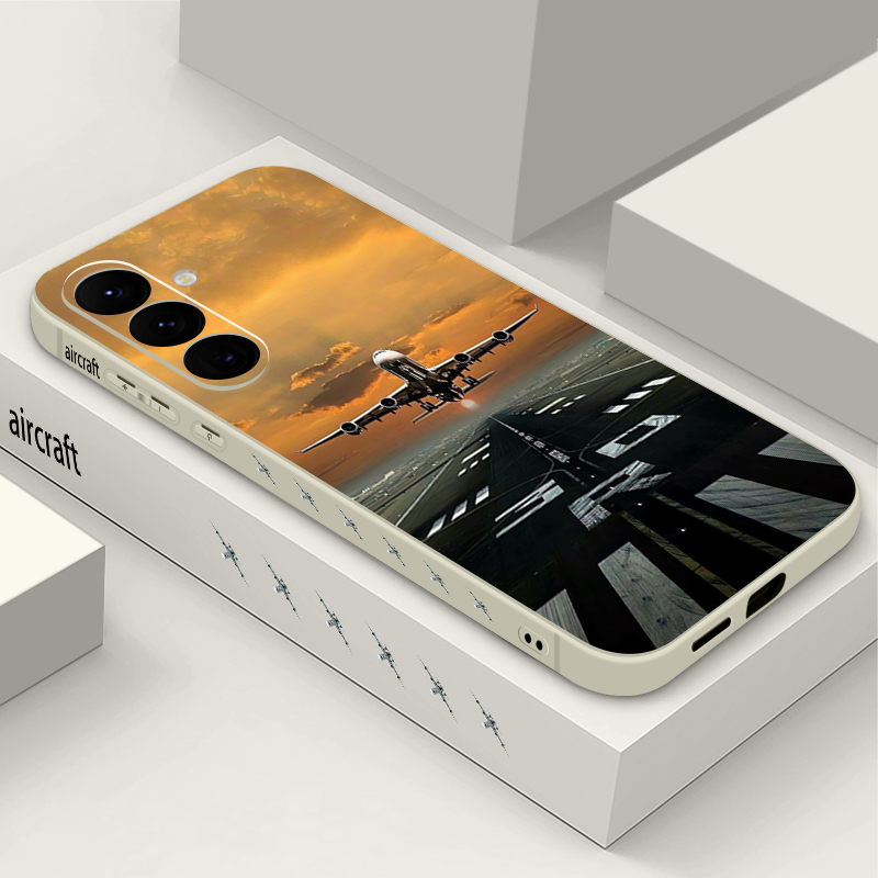 Phone Cases Galaxy A16 5G - Flugzeug-Print Handyhülle für Samsung Galaxy S26