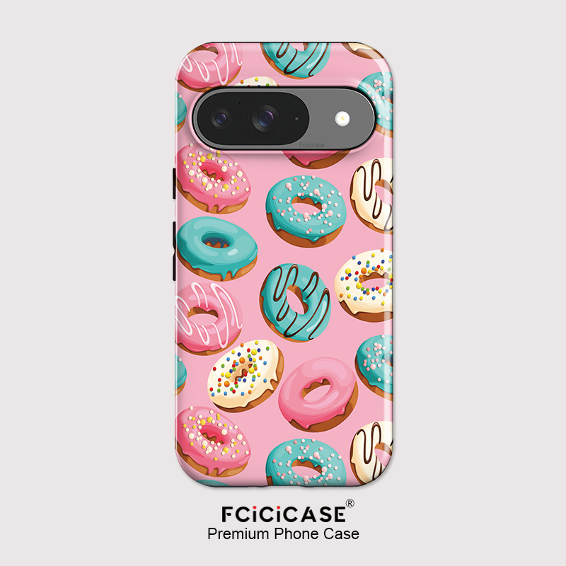 Phone Cases Google Pixel 9 - Fcicicase 2-in-1 Dual-Layer Handyhülle für Google