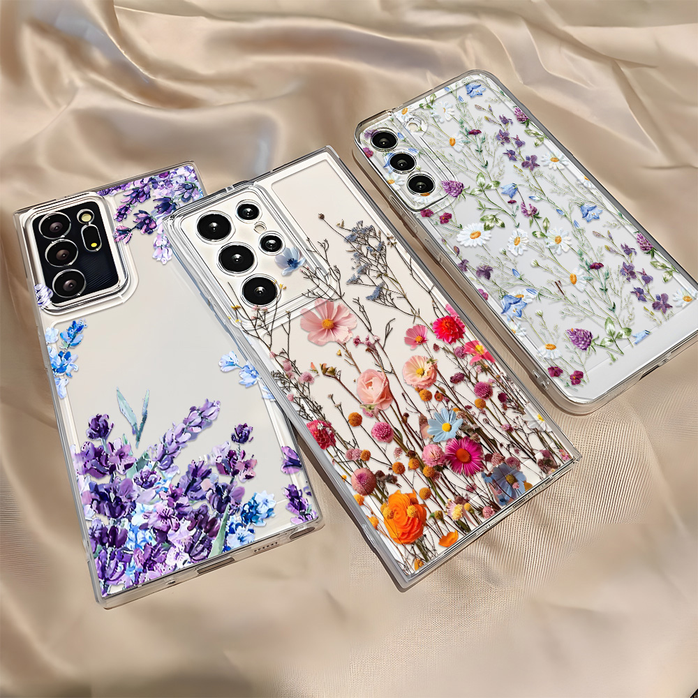 Phone Cases Galaxy A16 5G - Blumen-Handyhülle für Samsung A56 5G A57