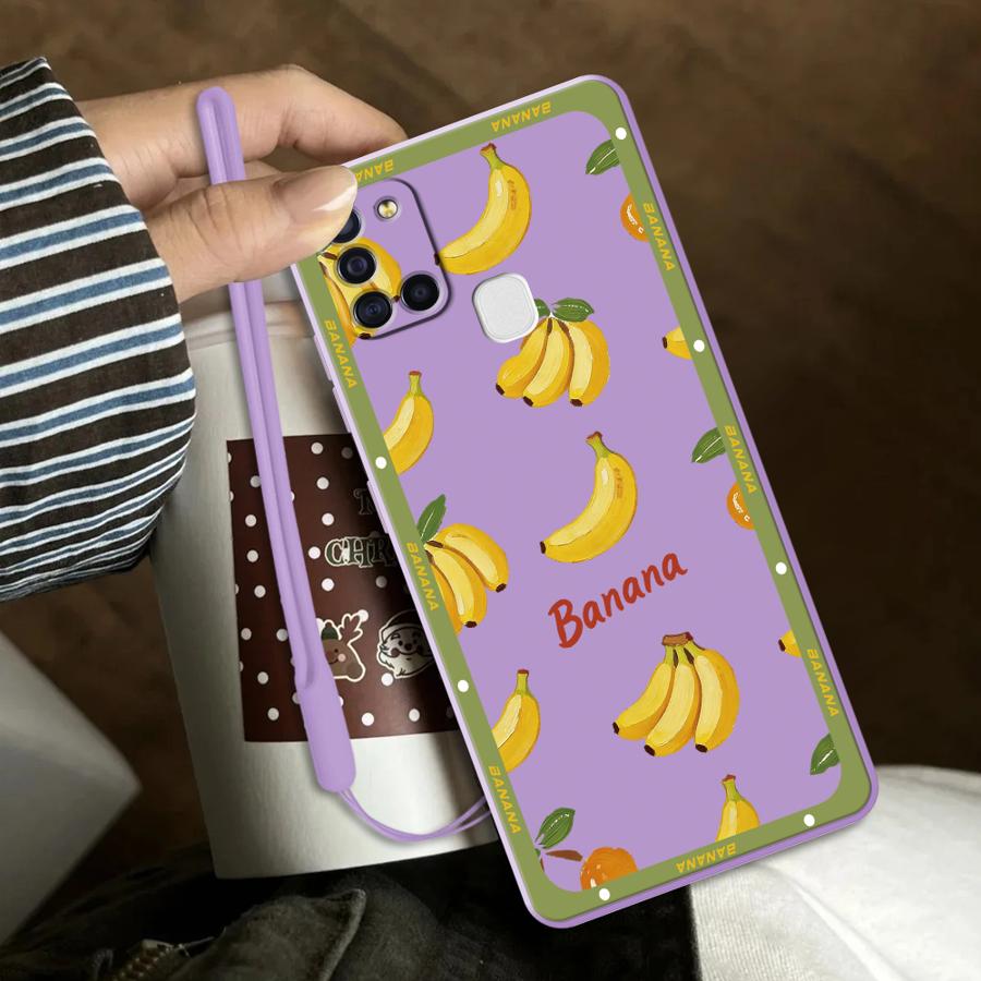 Phone Cases Orange - Obst-Orange-Hülle für Samsung Galaxy A02s A03