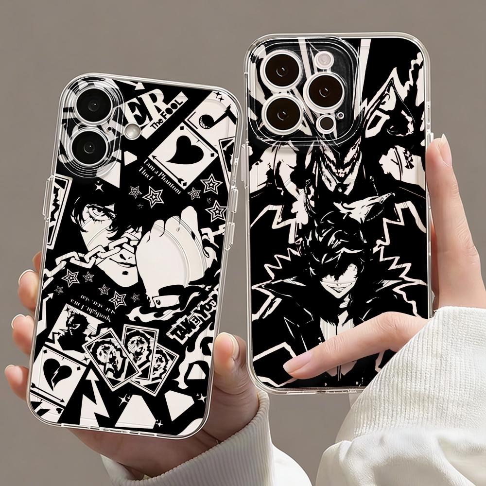 Phone Cases Magnetic - Game P-Persona 5 Handyhülle Magnetische Transparente