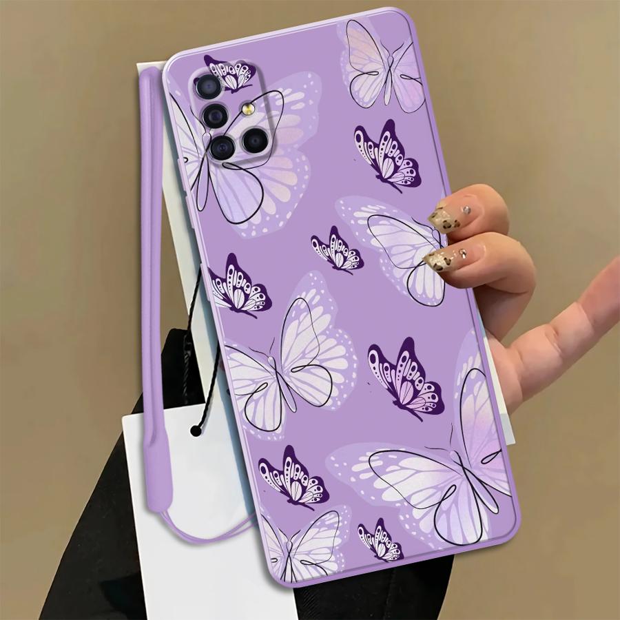 Phone Cases Purple - Handyhülle für Samsung Galaxy A03 A50