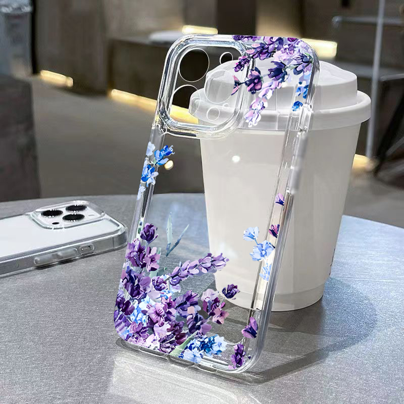 Phone Cases Purple - Lila Blumen-Handyhülle für Xiaomi 12 13