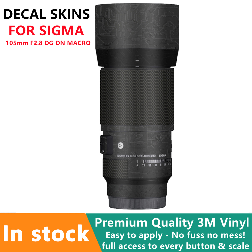 Camera Lens Protector - SIGMA 105ART Objektiv Aufkleber Haut Für
