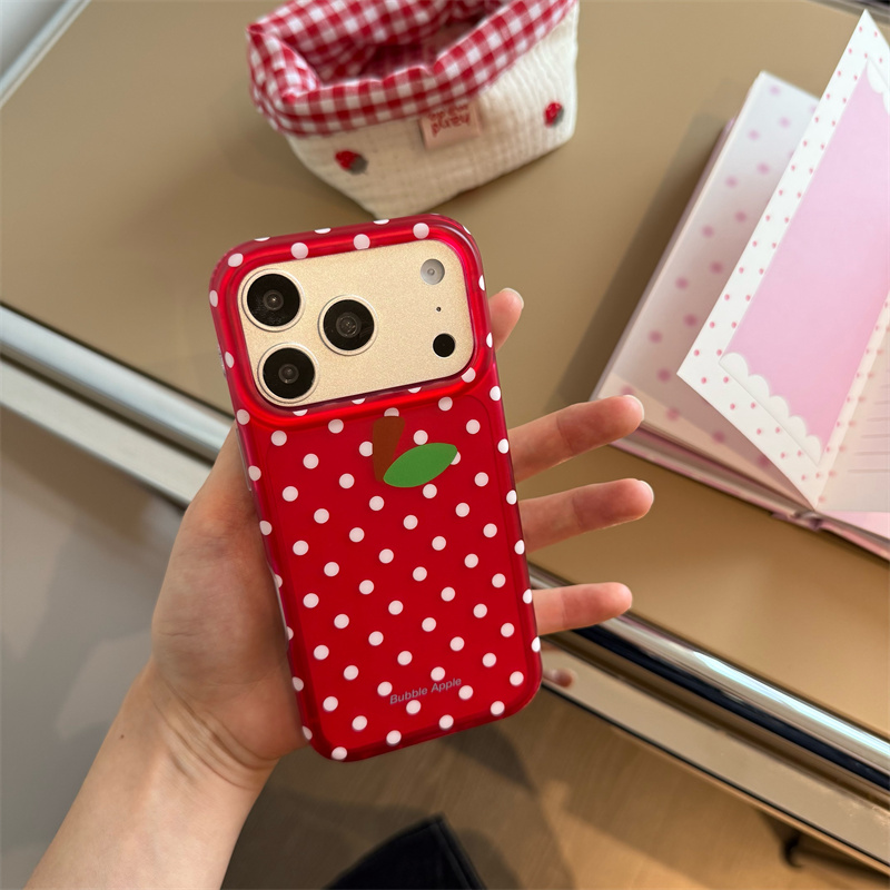 Rote Polka-Dot Handyhülle für  – Phone Cases Redbubble Bewertung und Preis