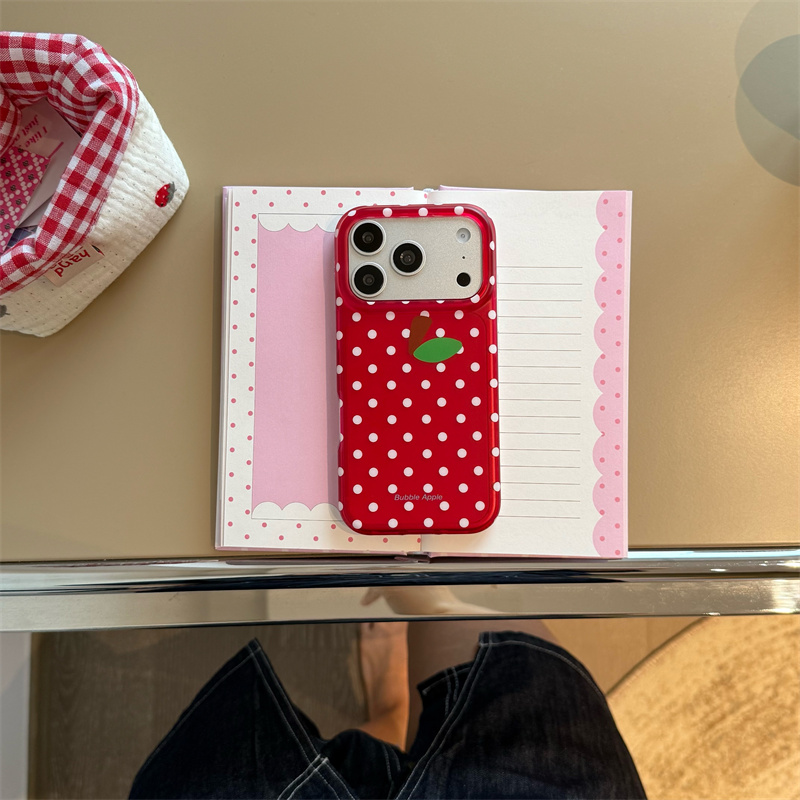 Rote Polka-Dot Handyhülle für  – Phone Cases Redbubble Bewertung und Preis