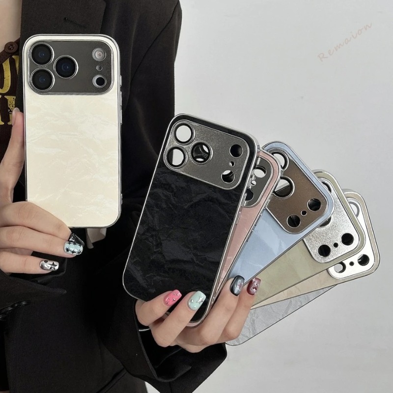 Luxuriöse plattierte Leder-Han – Camera Lens Protector Bewertung und Preis