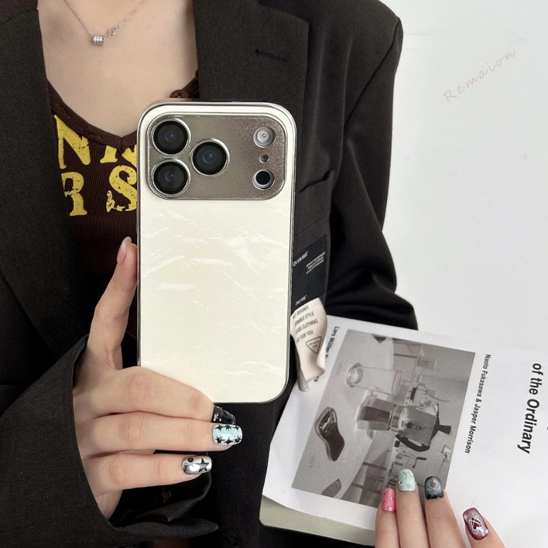 Luxuriöse plattierte Leder-Han – Camera Lens Protector Bewertung und Preis
