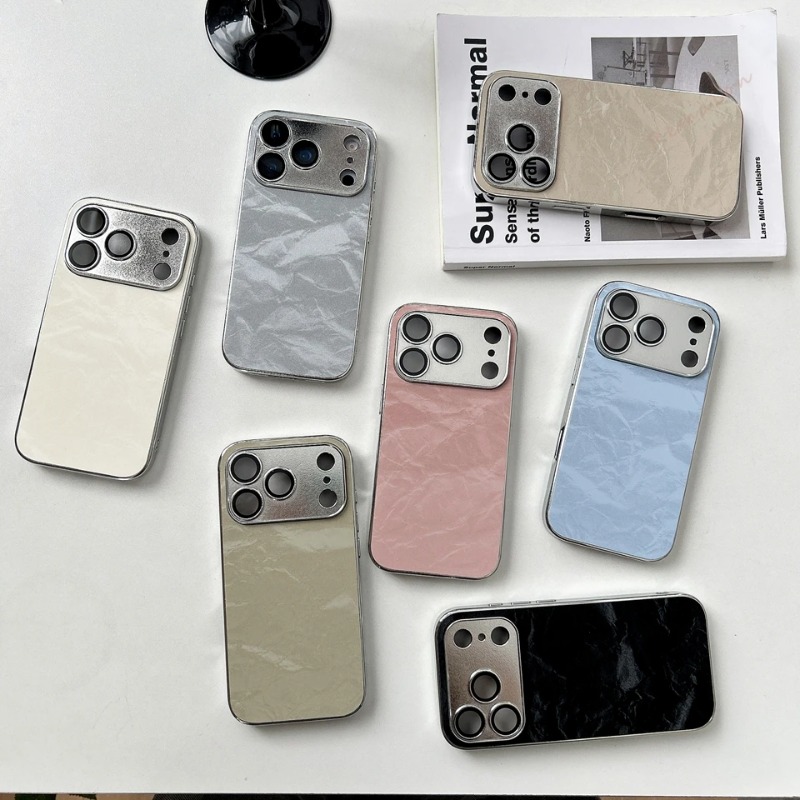 Luxuriöse plattierte Leder-Han – Camera Lens Protector Bewertung und Preis