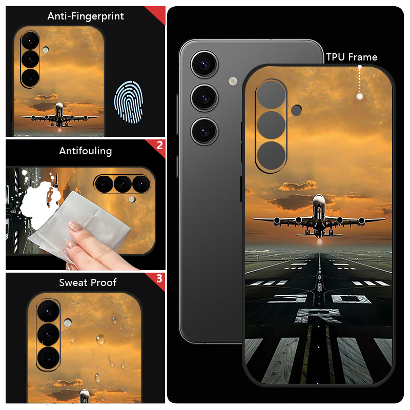 Flugzeug-Print Handyhülle für  – Phone Cases Galaxy A16 5G Bewertung und Preis