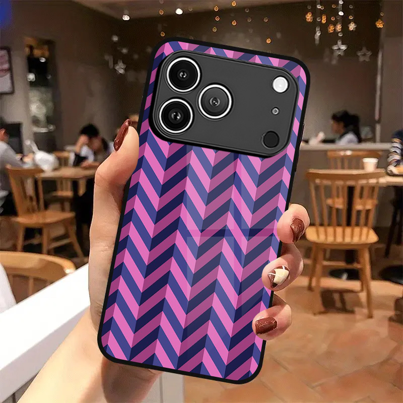 Lila-Rosa Rautenmuster 2D Hand – Phone Cases Purple Bewertung und Preis