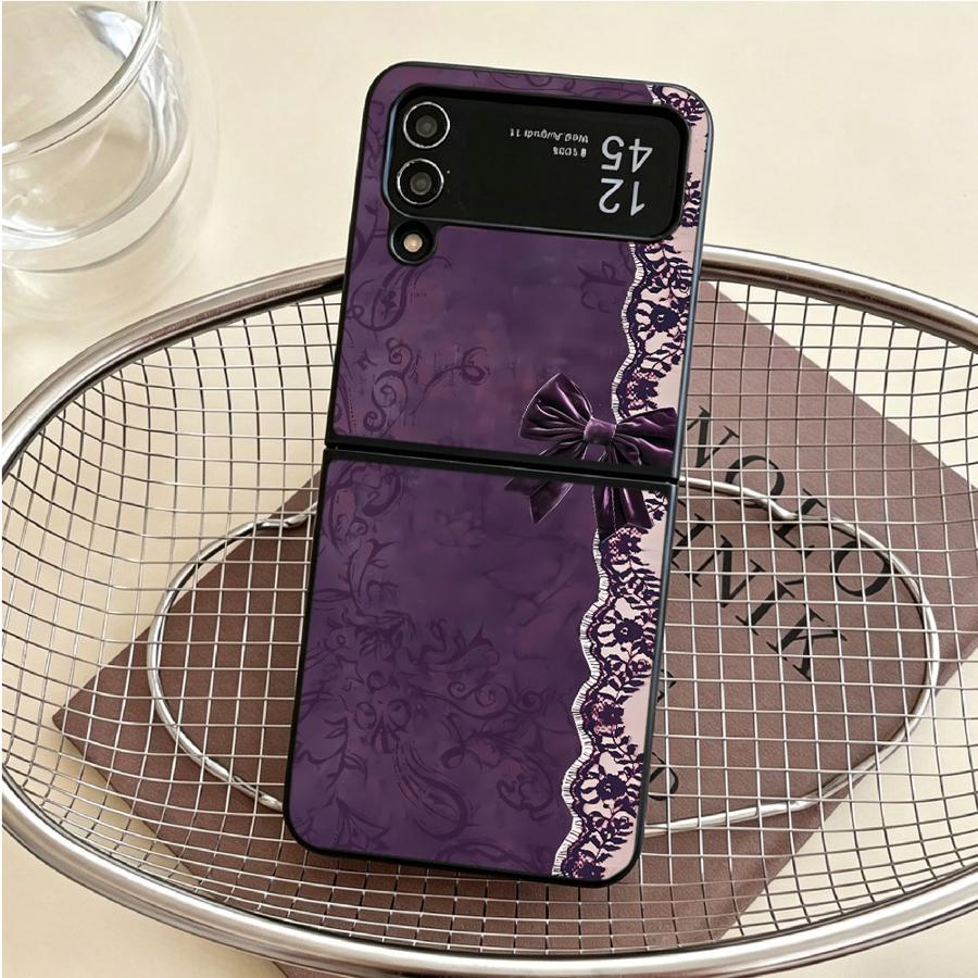 Hülle für Samsung Galaxy Flip5 – Phone Cases Purple Bewertung und Preis