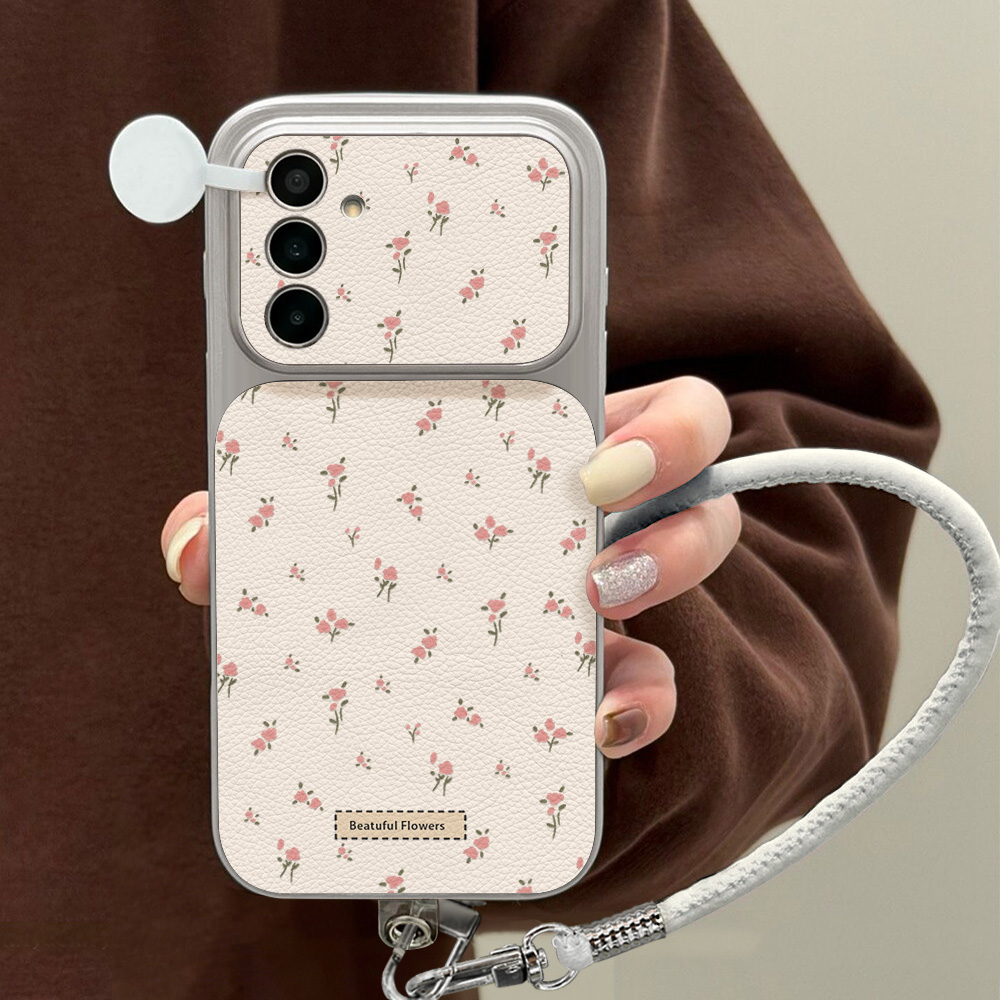 Niedliche Rosa Blumen-Handyhül – Phone Cases Galaxy A16 5G Bewertung und Preis