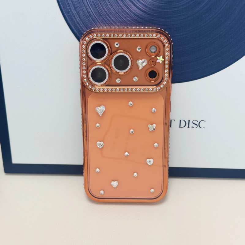 Handgefertigte, mit Juwelen be – Phone Cases Orange Bewertung und Preis