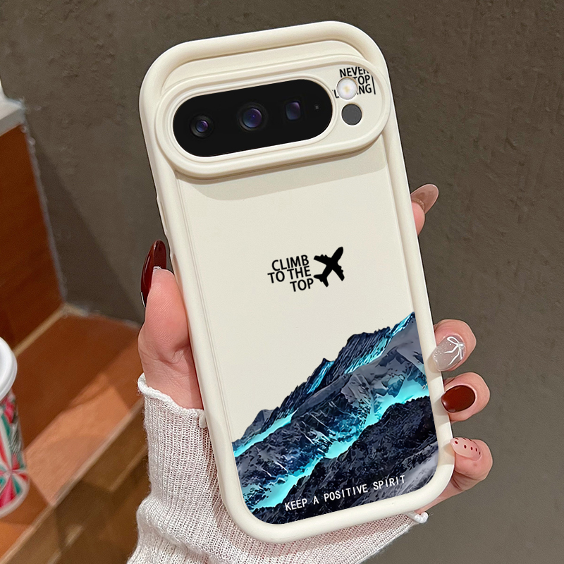 Flugzeug Schnee Berg Muster Ha – Phone Cases Google Pixel 9 Bewertung und Preis