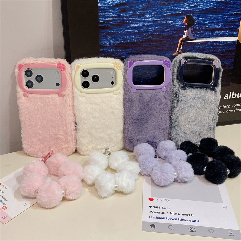 Luxuriöse Einfarbige Flauschig – Phone Cases For Iphone 13 Bewertung und Preis