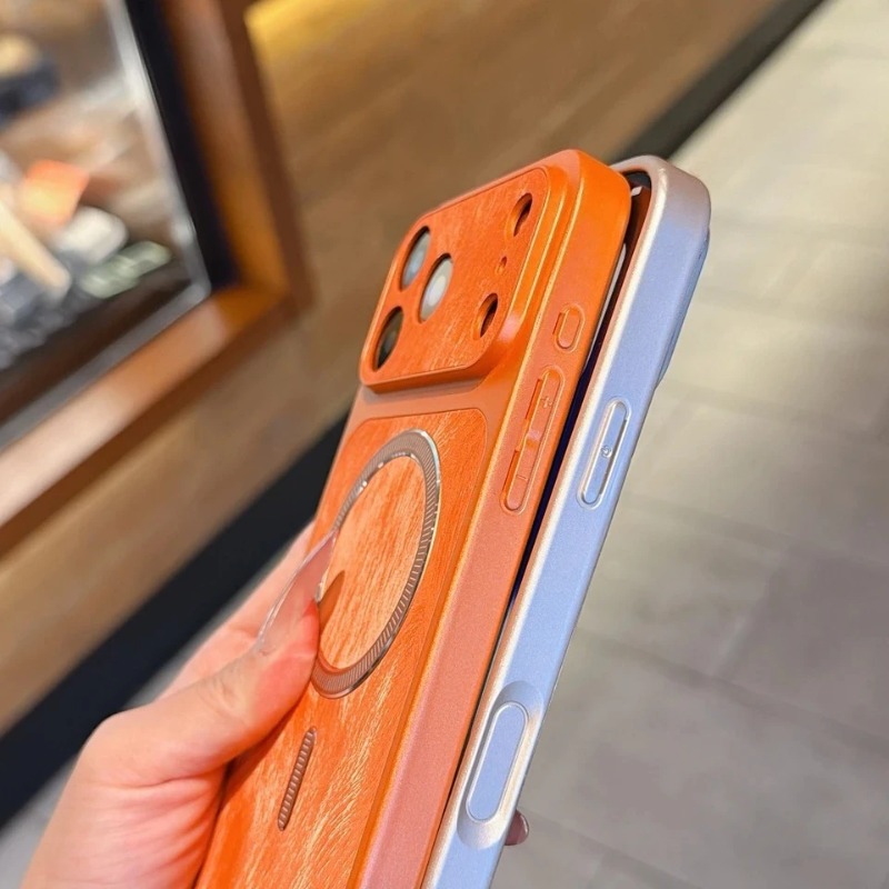 Luxuriöse Neue Orange Retro-Fe – Phone Cases Orange Bewertung und Preis