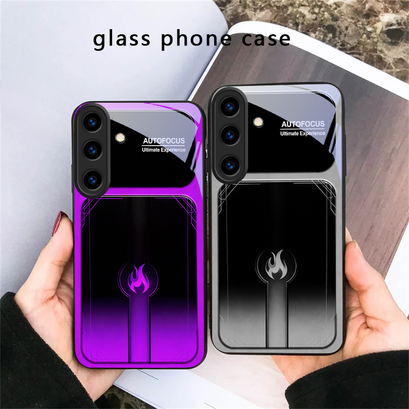 Schillernde lila Flammen für S – Phone Cases Purple Bewertung und Preis