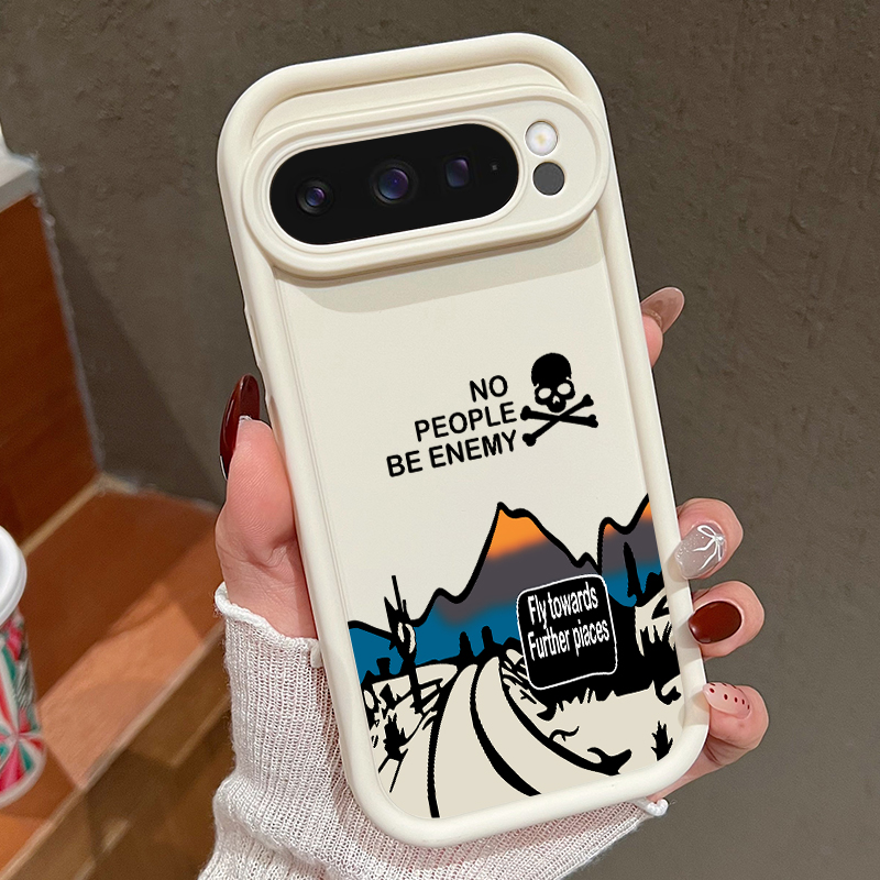 Handyhülle mit Bergstraßenmust – Phone Cases Google Pixel 9 Bewertung und Preis