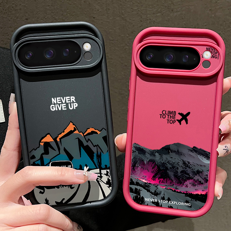 Handyhülle mit Bergstraßenmust – Phone Cases Google Pixel 9 Bewertung und Preis