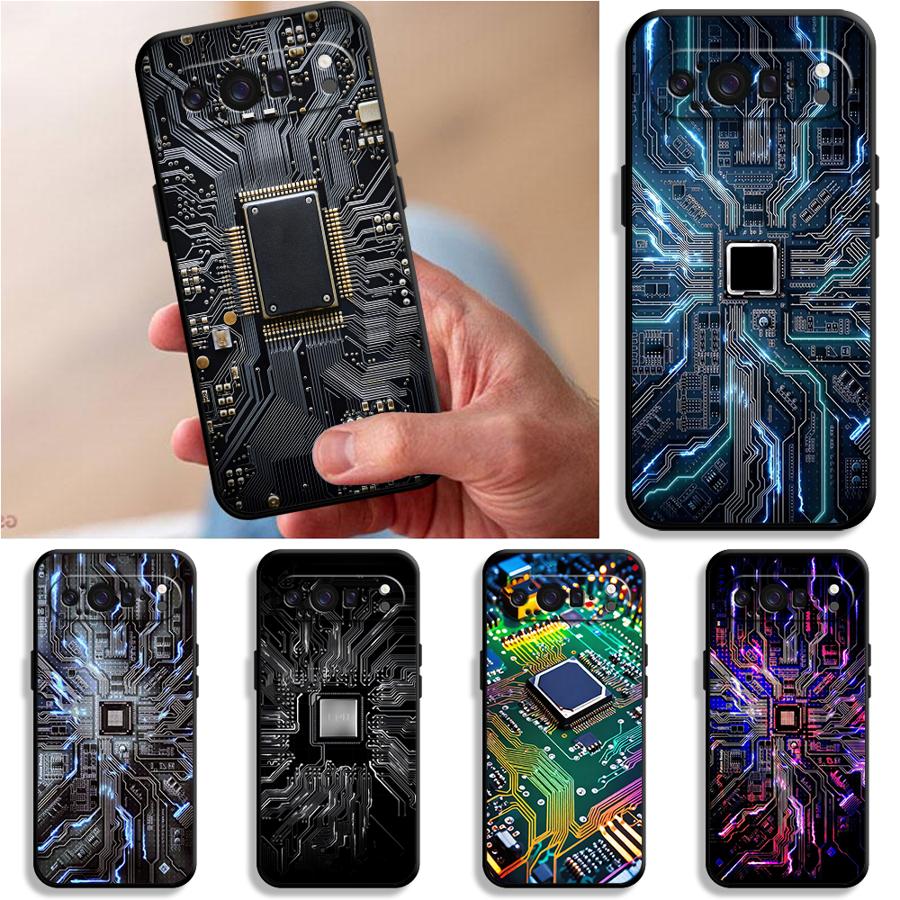 Retro Leiterplatten-Design Han – Phone Cases Google Pixel 9 Bewertung und Preis