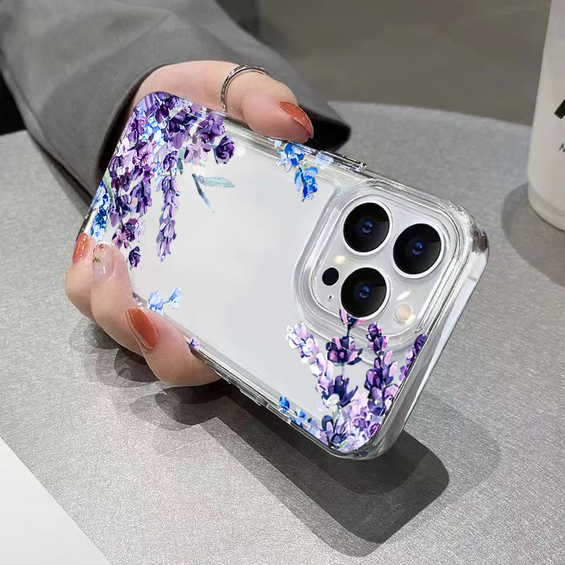Lila Blumen-Handyhülle für Xia – Phone Cases Purple Bewertung und Preis
