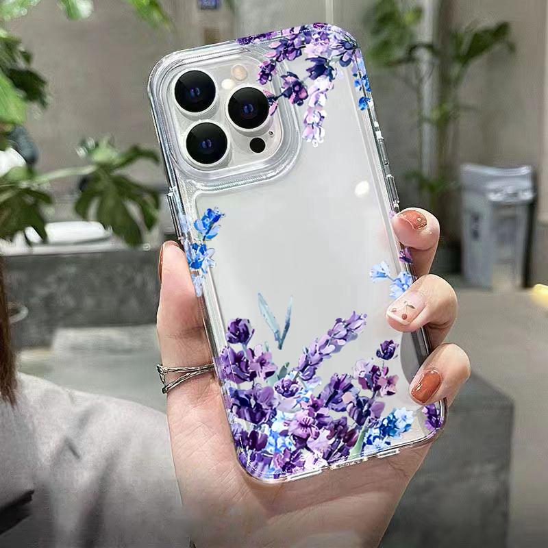 Lila Blumen-Handyhülle für Xia – Phone Cases Purple Bewertung und Preis